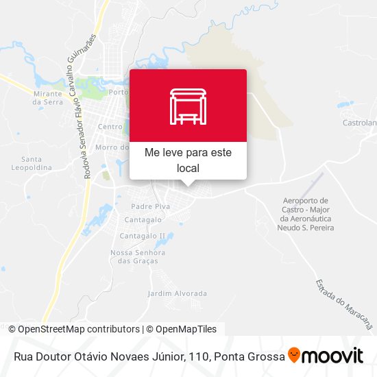 Rua Doutor Otávio Novaes Júnior, 110 mapa