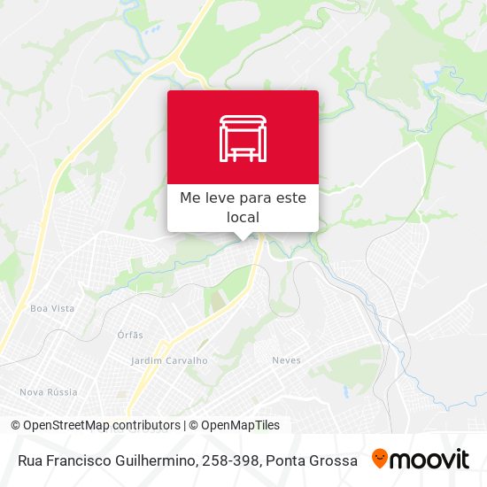 Rua Francisco Guilhermino, 258-398 mapa