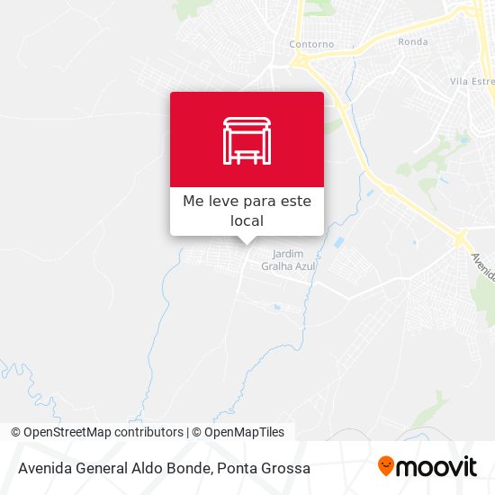 Avenida General Aldo Bonde mapa