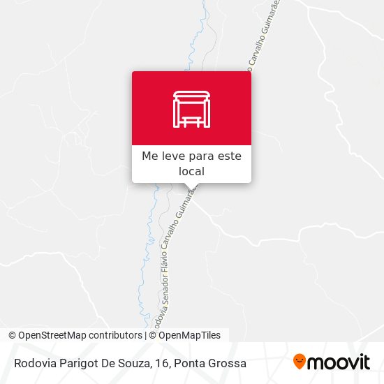 Rodovia Parigot De Souza, 16 mapa