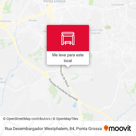 Rua Desembargador Westphalem, 84 mapa