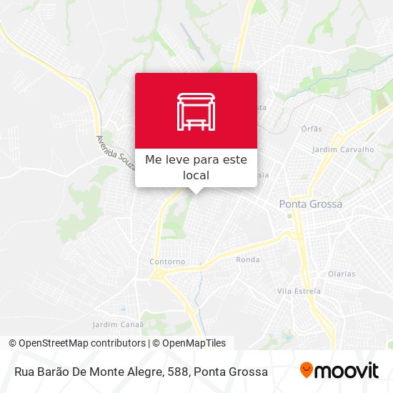 Rua Barão De Monte Alegre, 588 mapa