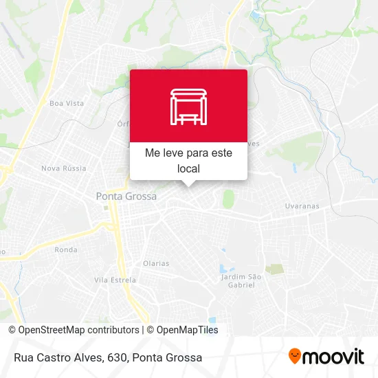 Rua Castro Alves, 630 mapa