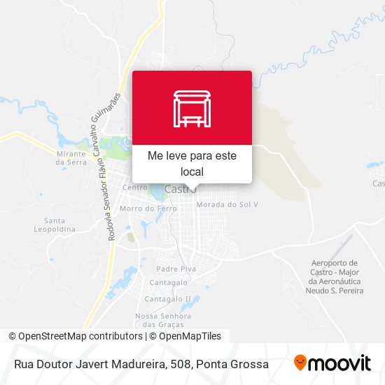 Rua Doutor Javert Madureira, 508 mapa
