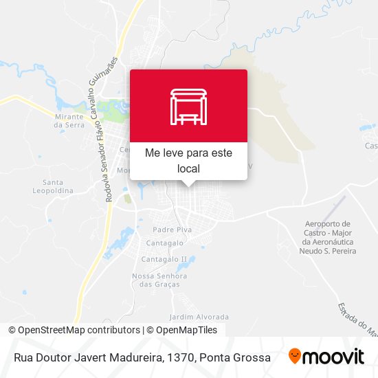 Rua Doutor Javert Madureira, 1370 mapa