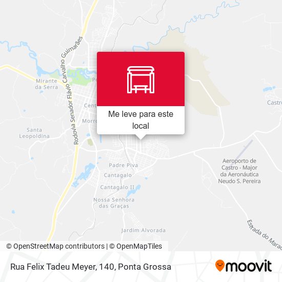 Rua Felix Tadeu Meyer, 140 mapa