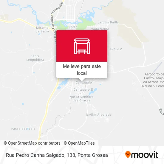 Rua Pedro Canha Salgado, 138 mapa