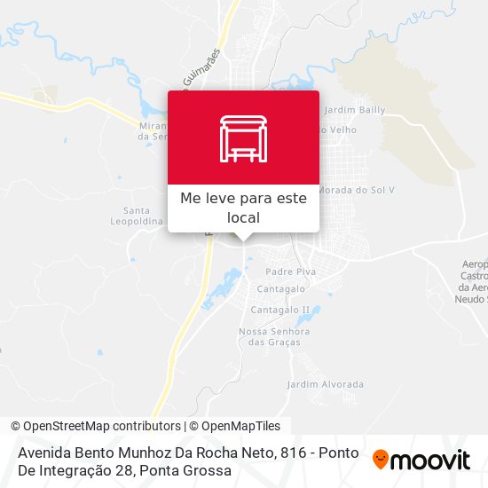 Avenida Bento Munhoz Da Rocha Neto, 816 - Ponto De Integração 28 mapa
