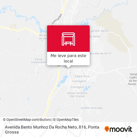 Avenida Bento Munhoz Da Rocha Neto, 816 mapa