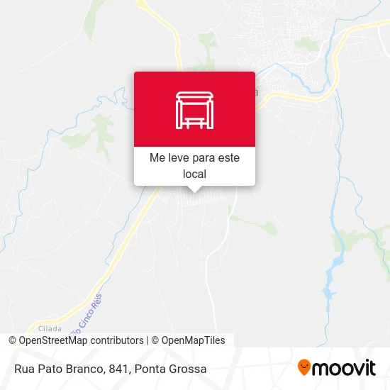Rua Pato Branco, 841 mapa