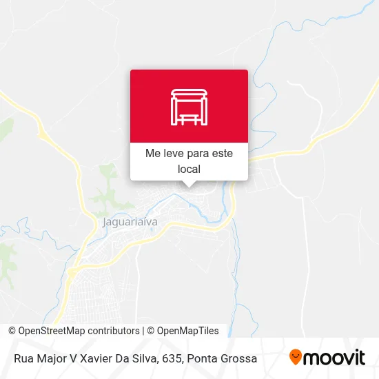 Rua Major V Xavier Da Silva, 635 mapa