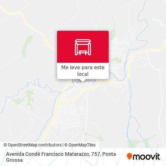 Avenida Condé Francisco Matarazzo, 757 mapa