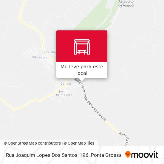 Rua Joaquim Lopes Dos Santos, 196 mapa