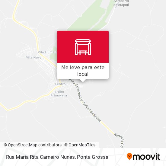 Rua Maria Rita Carneiro Nunes mapa