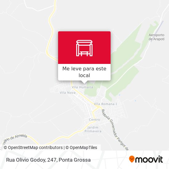 Rua Olívio Godoy, 247 mapa