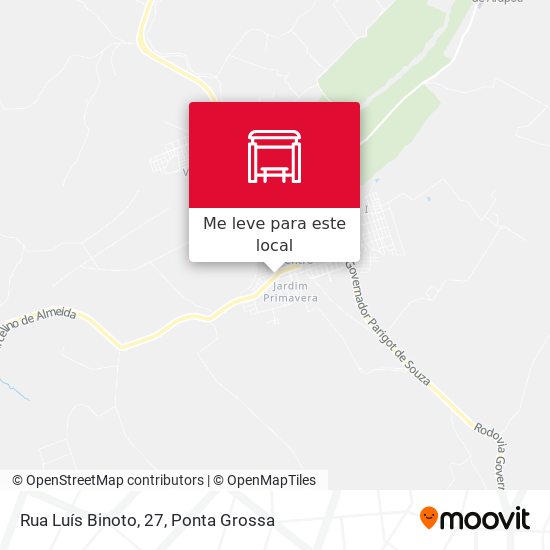 Rua Luís Binoto, 27 mapa