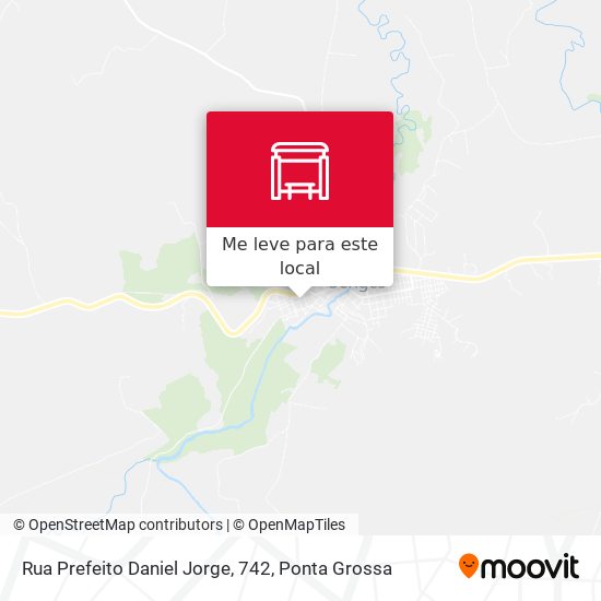 Rua Prefeito Daniel Jorge, 742 mapa