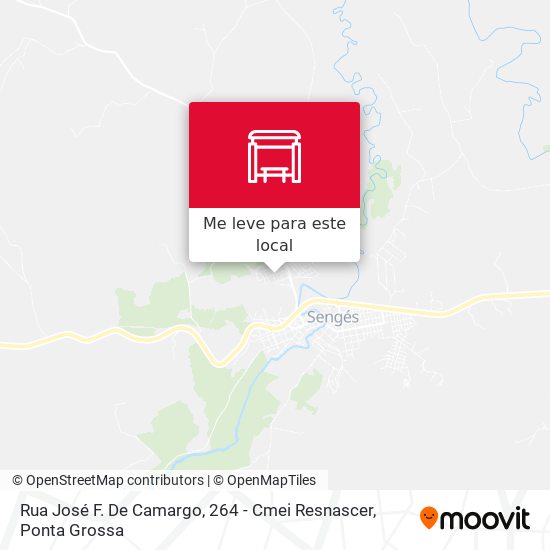 Rua José F. De Camargo, 264 - Cmei Resnascer mapa