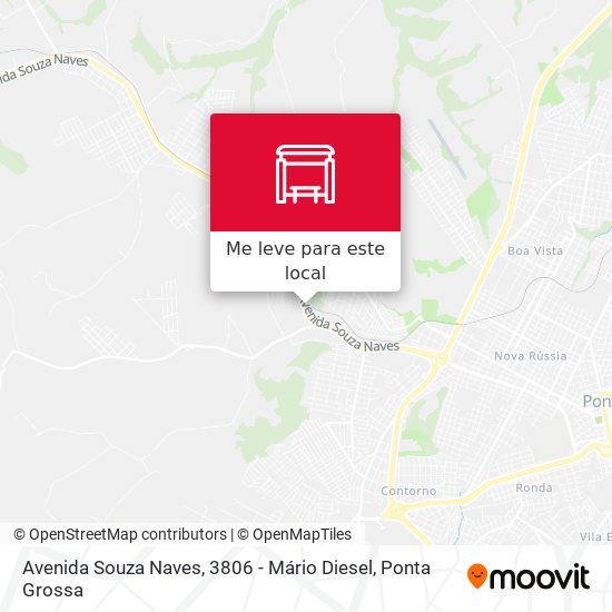 Avenida Souza Naves, 3806 - Mário Diesel mapa