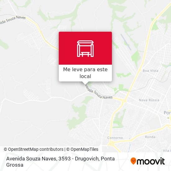 Avenida Souza Naves, 3593 - Drugovich mapa