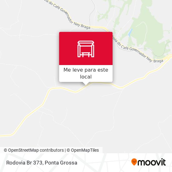 Rodovia Br 373 mapa