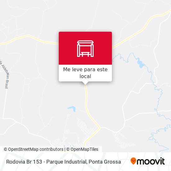 Rodovia Br 153 - Parque Industrial mapa