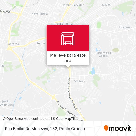 Rua Emílio De Menezes, 132 mapa