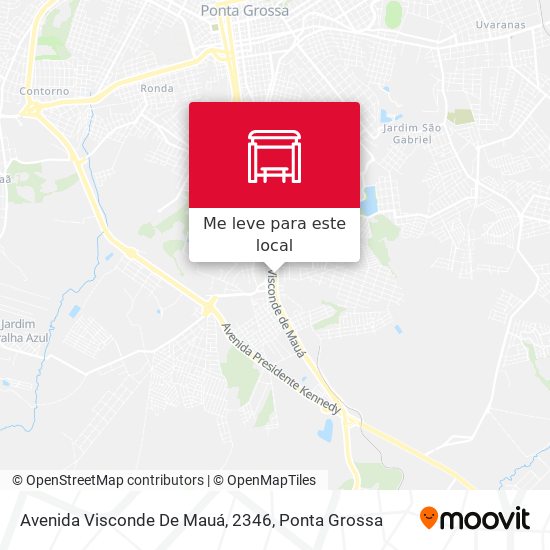 Avenida Visconde De Mauá, 2346 mapa