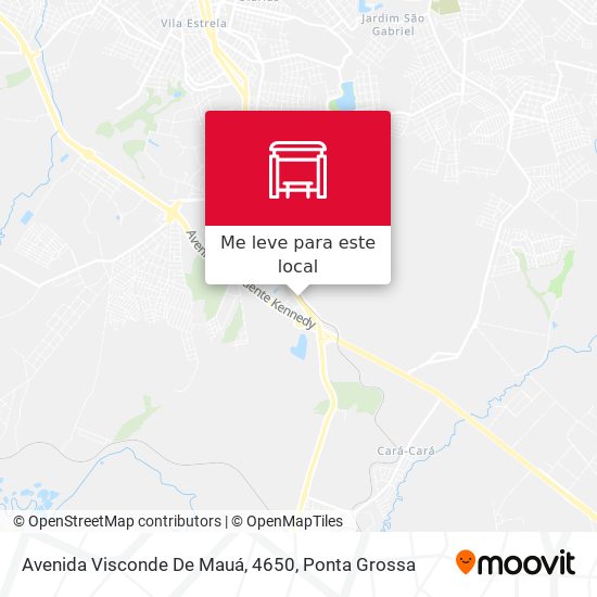 Avenida Visconde De Mauá, 4650 mapa