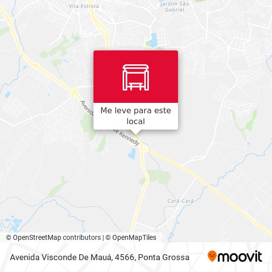 Avenida Visconde De Mauá, 4566 mapa