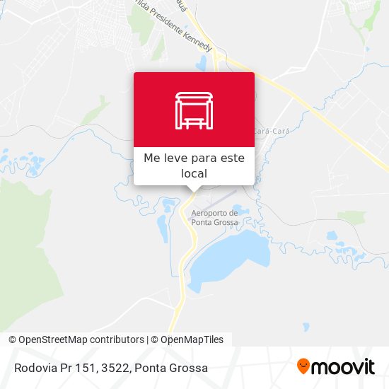 Rodovia Pr 151, 3522 mapa