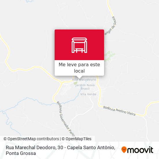 Rua Marechal Deodoro, 30 - Capela Santo Antônio mapa