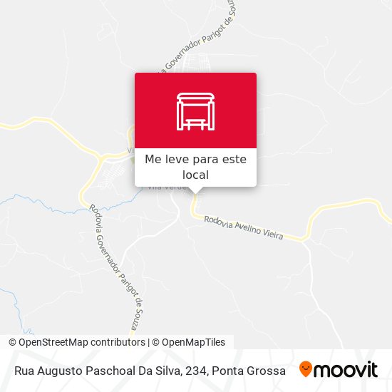 Rua Augusto Paschoal Da Silva, 234 mapa