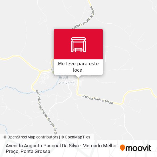 Avenida Augusto Pascoal Da Silva - Mercado Melhor Preço mapa
