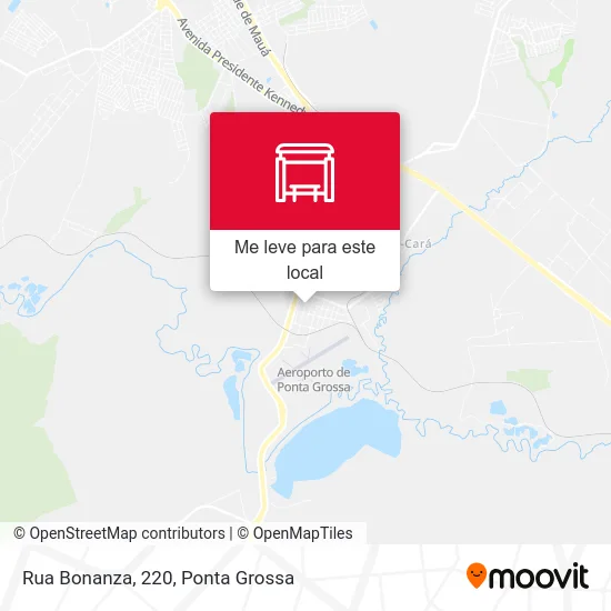 Rua Bonanza, 220 mapa