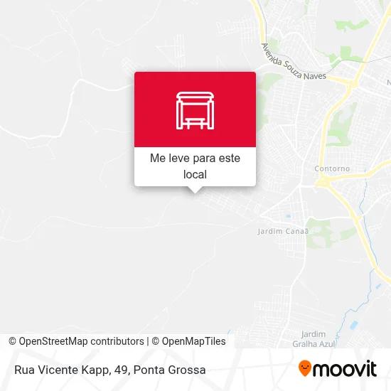 Rua Vicente Kapp, 49 mapa