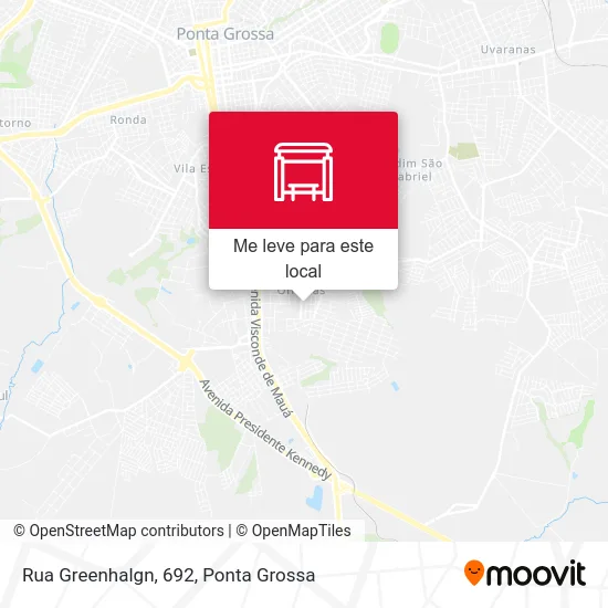 Rua Greenhalgn, 692 mapa