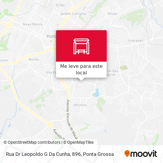 Rua Dr Leopoldo G Da Cunha, 896 mapa