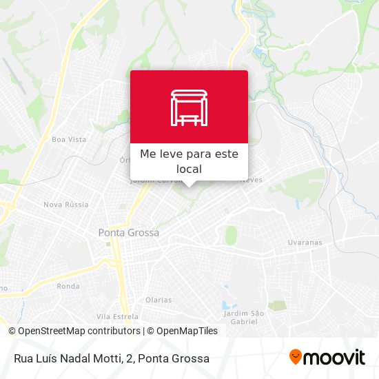 Rua Luís Nadal Motti, 2 mapa