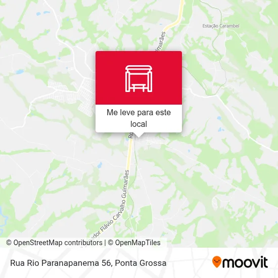 Rua Rio Paranapanema 56 mapa