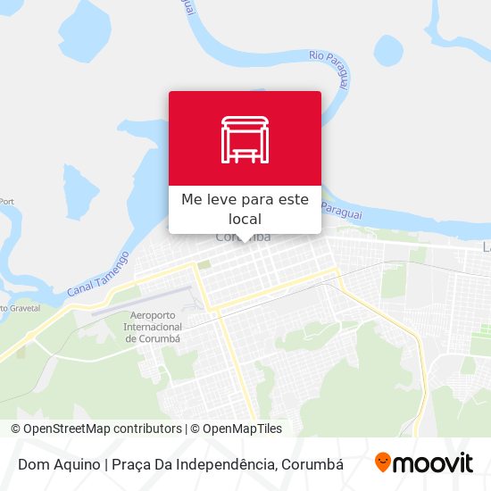 Dom Aquino | Praça Da Independência mapa