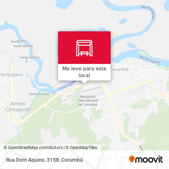 Rua Dom Aquino, 3158 mapa