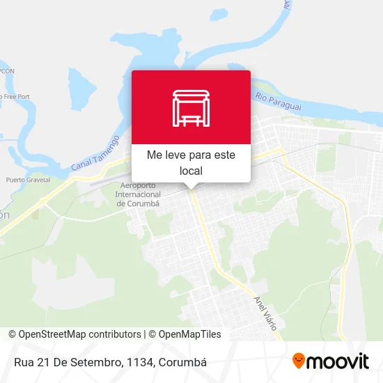 Rua 21 De Setembro, 1134 mapa