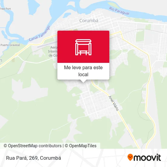 Rua Pará, 269 mapa
