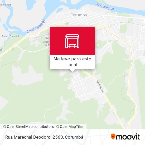 Rua Marechal Deodoro, 2560 mapa