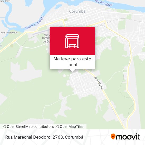 Rua Marechal Deodoro, 2768 mapa