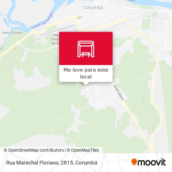 Rua Marechal Floriano, 2815 mapa