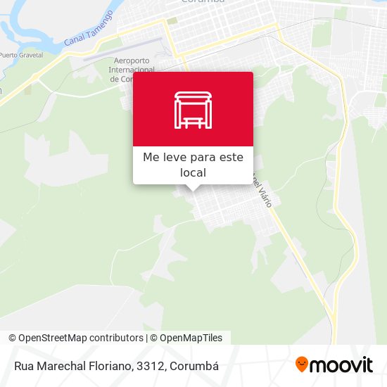 Rua Marechal Floriano, 3312 mapa