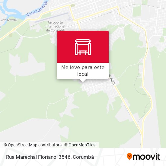 Rua Marechal Floriano, 3546 mapa