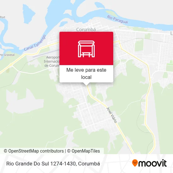 Rio Grande Do Sul 1274-1430 mapa